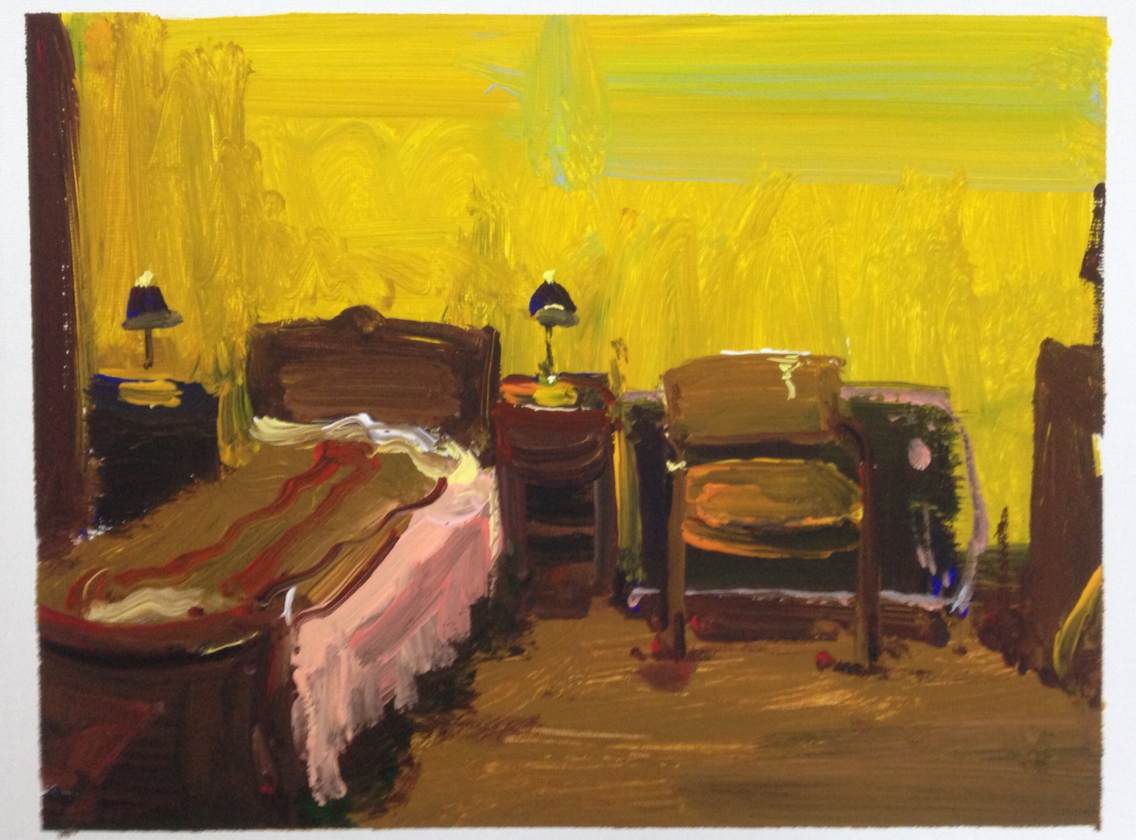 色彩場景作品臥室范畫賞析