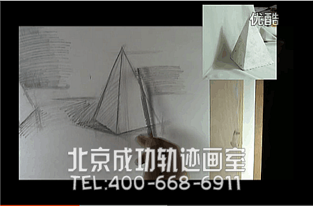 四棱錐如何用素描畫？四棱錐素描視頻教程