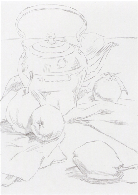 素描金屬質感怎么畫